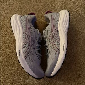 ASICS Women's Size 8.5 & 9 Gel-Contend 9 Piedmont Grey/Purple Spectrum - 1012B68